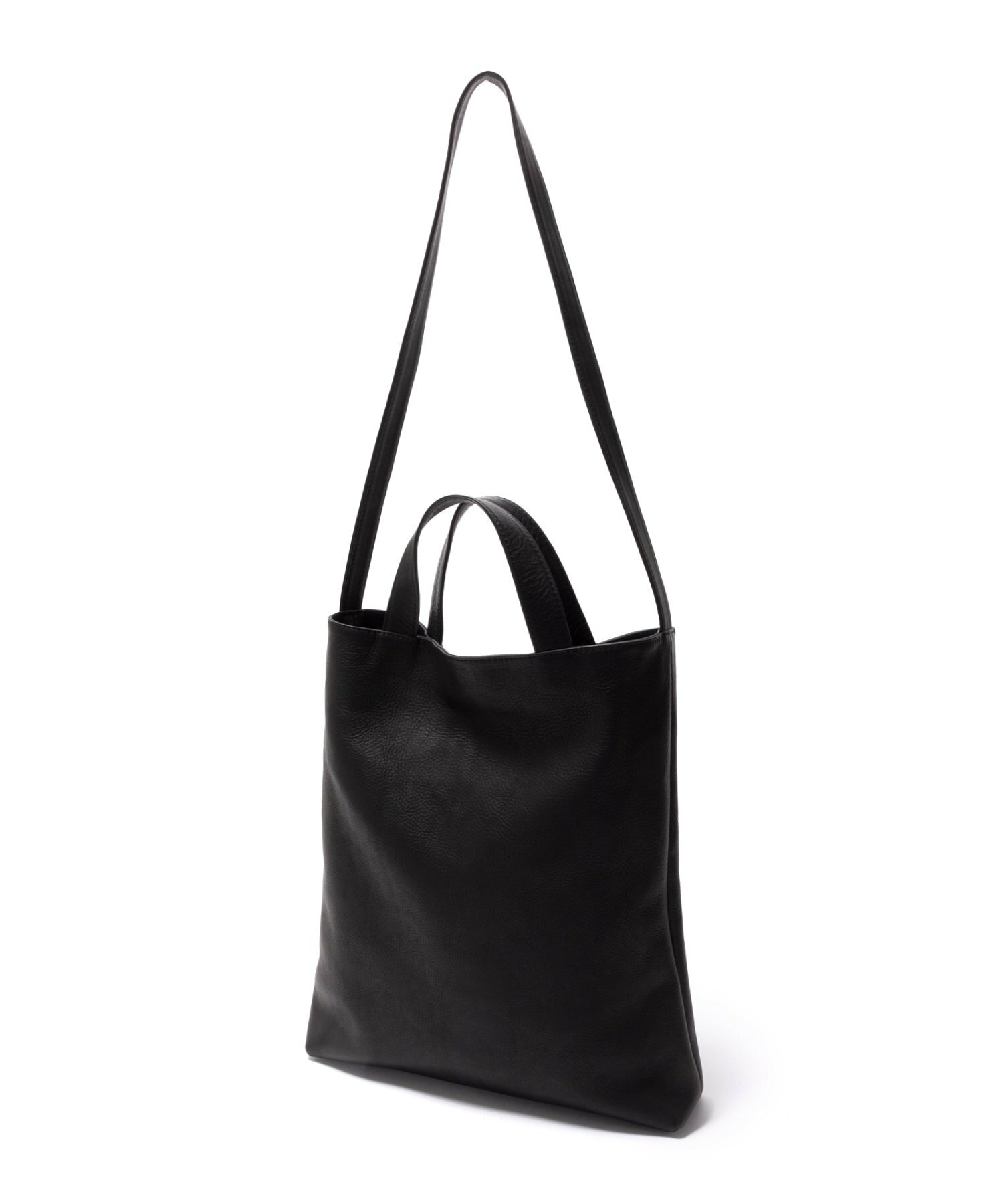 WATER PROOF WASHABLE LEATHER /2WAY TOTE BAG
